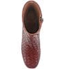 Gentle Souls Elodie Woven Leather Booties - Image 4