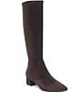Gentle Souls Gallway Stretch Suede Pointed Toe Tall Boots - Image 1