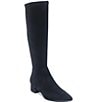Gentle Souls Gallway Stretch Suede Pointed Toe Tall Boots - Image 1