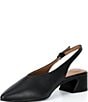 Gentle Souls Ginette Leather High Vamp Slingback Pump - Image 6