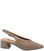 Gentle Souls Ginette Leather High Vamp Slingback Pump - Image 3