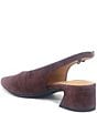 Gentle Souls Ginette Suede High Vamp Slingback Pumps - Image 4