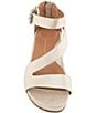 Gentle Souls Gwen Leather Asymmetric Strap Wedge Sandals - Image 4