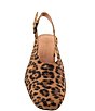 Gentle Souls Kellis Leopard Print Suede Slingback Pumps - Image 5
