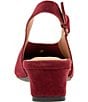 Gentle Souls Kellis Sling Suede Block Heel Pumps - Image 3