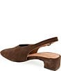 Gentle Souls Kellis Sling Suede Block Heel Pumps - Image 4