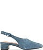 Gentle Souls Kellis Suede Buckled Slingback Pumps - Image 2