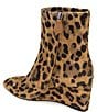 Gentle Souls Nash Leopard Print Suede Wedge Booties - Image 4