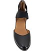 Gentle Souls Noa Leather Elastic Cross Strap Wedge Pumps - Image 5