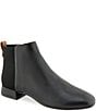 Gentle Souls Port Leather Gored Ankle Booties - Image 1