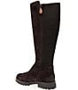 Gentle Souls Prescila Suede Gored Lug Sole Tall Boots - Image 4