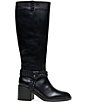 Gentle Souls Sarette Leather Braided Strap Block Heel Tall Boots - Image 2
