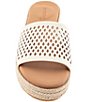 Gentle Souls Vandy Perforated Leather Espadrille Slide Sandals - Image 4