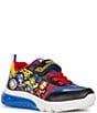 Color:Black/Royal Multi - Image 1 - GEOX Boys' Ciberdron Avengers Lighted Sneakers (Toddler)