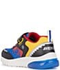 Color:Black/Royal Multi - Image 4 - GEOX Boys' Ciberdron Avengers Lighted Sneakers (Toddler)