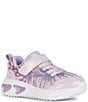 Color:Pink/Sky Blue - Image 1 - Girls' Assister Lighted Sneakers (Toddler)