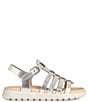 Color:Silver - Image 2 - Girls' Soleima Sandals (Youth)
