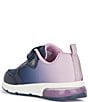 Color:Navy/Lavender - Image 4 - Girls' Space Club Disney Lighted Sneakers (Toddler)