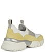 Color:White/Lt Yellow - Image 3 - Adacter W Suede and Mesh Slip On Sneakers
