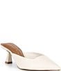 Gianni Bini Wade Leather Pointed Toe Dress Mules - Image 1