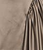Gianni Bini Addison Satin Square Neck A-Line Drop Waist Mini Dress, Color:Fog - Image 4