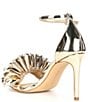 Color:Sand Gold - Image 3 - Aleece Ruffle Dress Sandals