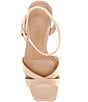 Color:Cafe Cream - Image 5 - Alize Leather Strappy Platform Sandals