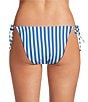 Gianni Bini Amalfi Stripe Tie Side Swim Bottom, Color:French Blue - Image 2