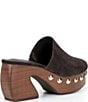 Gianni Bini Amari Studded Suede Square Toe Platform Mules - Image 2
