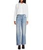 Gianni Bini Amelia Boxer Denim Jeans, Color:Light Wash - Image 3