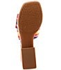 Gianni Bini Anders Two Mismatched Beaded Buckle Platform Slide Sandals - Image 6