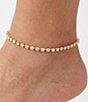 Gianni Bini Athenaa Bling Chain Anklet - Image 1