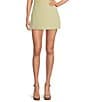 Gianni Bini Beri Crepe Coordinating Mini Skort - Image 5