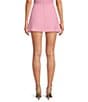 Gianni Bini Beri Crepe Coordinating Mini Skort, Color:Pop Pink - Image 2