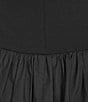 Gianni Bini Beth Crew Neck Sleeveless Bubble Hem Mini Dress, Color:Black - Image 3