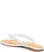 Color:Silver - Image 3 - Betina Bling Embellished Thong Sandals