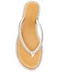 Color:Silver - Image 5 - Betina Bling Embellished Thong Sandals