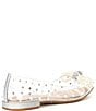 Color:Clear - Image 2 - BraxtenTwo Clear Pearl Bow Dress Flats