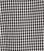 Gianni Bini Bree Gingham Print V-Neck Sleeveless Tie-Front Coordinating Tank - Image 4