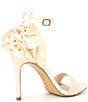 Color:Sweet Cream - Image 2 - Bridal Collection Ansley Satin Bow Back Dress Sandals
