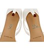Color:White - Image 5 - Bridal Collection Corielle Glitter Ankle Strap Strappy Platform Sandals