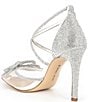 Color:White - Image 3 - Bridal Collection Ezlynn Rhinestone Embellished Bow Pointed Clear Toe Pumps