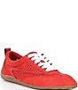 Gianni Bini Cable Suede and Mesh Retro Sneakers - Image 1