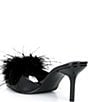 Gianni Bini Camden Patent Feather Stiletto Slide Sandals - Image 4