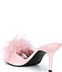 Gianni Bini Camden Patent Feather Stiletto Slide Sandals - Image 5
