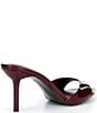 Gianni Bini Camrun Patent Almond Toe Stiletto Slide Sandals - Image 4
