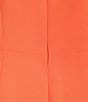 Gianni Bini Charlotte Crepe Boat Neck Sleeveless A-Line Mini Dress, Color:Mandarin - Image 3