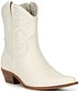 Gianni Bini Chett Leather Western Mid Shaft Boots - Image 1