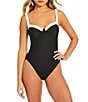 Gianni Bini Color Block Underwire One Piece Swimsuit - Image 1