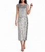 Gianni Bini Corey Coordinating Sequin Pencil Midi Skirt - Image 3